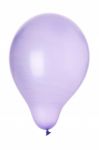 Purple Balloon Stock Photo