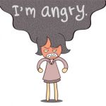 I Am Angry Stock Photo