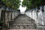 Stone Steps To The King Palace Stock Photo