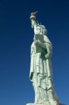 Las Vegas, Nevada/usa - August 1 : View Of The Replica Statue Of Stock Photo