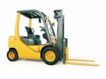 Forklift Truck Stock Photo