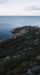 Beautiful Aerial View Of Rocky Cape, Tasmania Stock Photo