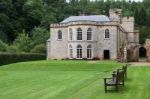 View Of Buildings At Brinkburn Abbey Stock Photo