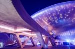 Seoul, South Korea - March 15: Dongdaemun Design Plaza Is A Modern Architecture In Seoul Designed By Zaha Hadid.photo Taken March 15,2015 In Seoul, South Korea Stock Photo