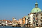 The Grand Canal Venice Stock Photo