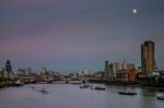 London - November 12 : London Skyline At Dusk On November 12, 20 Stock Photo