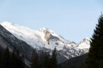 View On Hintertux Glacier Stock Photo