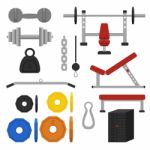 Workout Equipments Stock Photo