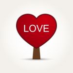  Love Heart Tree Stock Photo