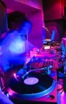 DJ Music instruments Stock Photo