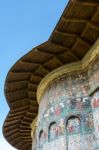 Sucevita, Moldovia/romania - September 18 : Exterior View Of The Stock Photo