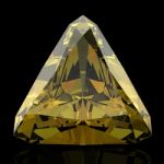 Yellow Sapphire Stock Photo