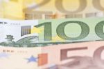 100 Euro Money Macro Stock Photo