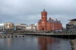 Pierhead Building Cardiff Bay Stock Photo