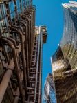 London, Uk - June 14 : Lloyds Of London Building On A Sunny Day Stock Photo