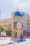 Windhoek Clock Tower In Namibia Stock Photo