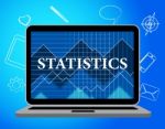 Statistics Online Represents Web Site And Analysing Stock Photo