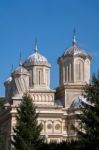 Curtea De Arges, Wallachia/romania - September 16 : Exterior Vie Stock Photo