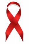 AIDS Awareness Ribbon Stock Photo