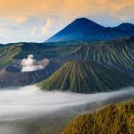 Bromo Mountain In East Java, Indonesia Stock Photo