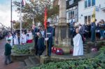 Memorial Service On Remembrance Sunday In East Grinstead Stock Photo