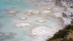 Artist Paint Pots In Yellowstone National Park Stock Photo