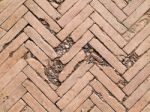 Herringbone Brick Pattern Stock Photo