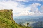 Phu Chi Fa National Forest Park Stock Photo