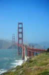 Golden Gate Bridge Stock Photo