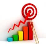 Successful Graph Concept Stock Photo