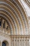 Exterior View Of The Natural History Museum In London Stock Photo