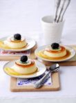 Custard Pudding Stock Photo