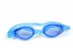 Blue Goggles Stock Photo