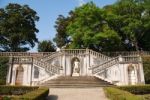 Enchanted Ajuda Garden In Lisbon, Portugal Stock Photo