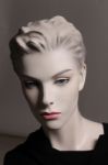 Close Up On A Woman's Doll - Mannequin Stock Photo