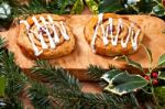 Christmas Pastry Stock Photo