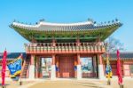 Hwaseong Fortress In Suwon,famous In Korea Stock Photo