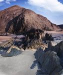 Coastline Area Of Sagres, Portugal Stock Photo