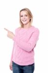 Here Is The New Shop For Knitwear! Stock Photo