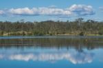 Lake Manchester During The Day Stock Photo