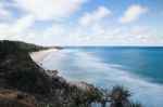 Frenchmans Beach On Stradbroke Island, Queensland Stock Photo