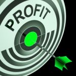 Profit Means Financial Success And Earning Revenue Stock Photo