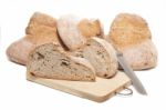 Traditional Large Loaf Of Bread Stock Photo