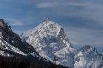 Mountains Near Cortina D'ampezzo Stock Photo