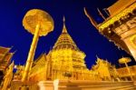 Wat Phra That Doi Suthep In Chiang Mai, Thailand Stock Photo