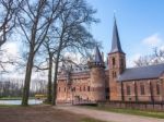 Holland Castle On Water De Haar Stock Photo