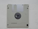 Information Carriers For Computer Technology Disks And Floppy Disks Stock Photo