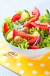 Fresh Salad Stock Photo