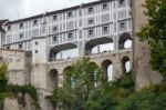 State Castle And Chateau Complex Of Cesky Krumlov Stock Photo