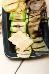 Grilled Assorted Vegetables Stock Photo